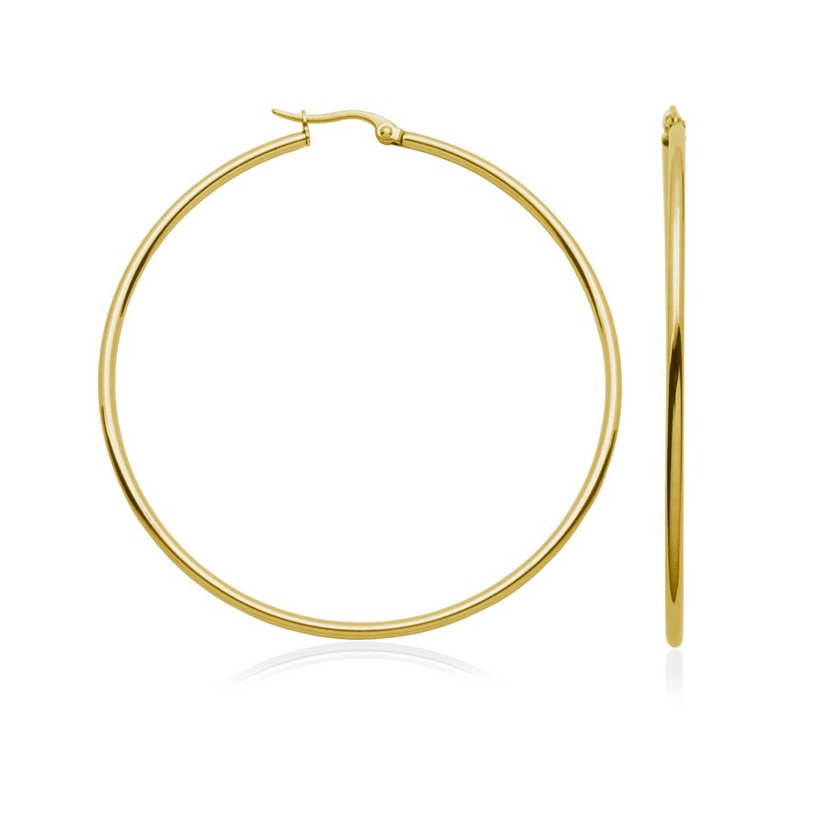 Boucles d'oreilles pour femme en stainless, 60mm - T2XE710260 - Steelx