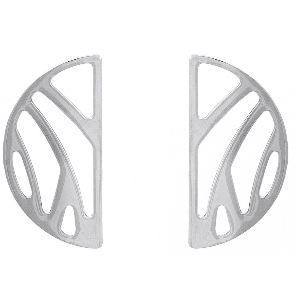 Boucles d'oreilles pour femme en brass, 30mm, perroquet