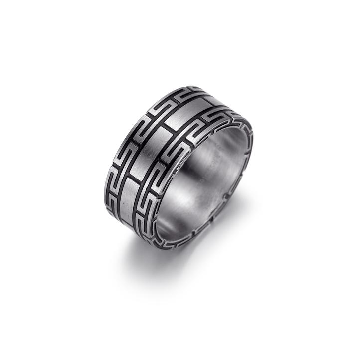Bague pour homme en stainless, versace