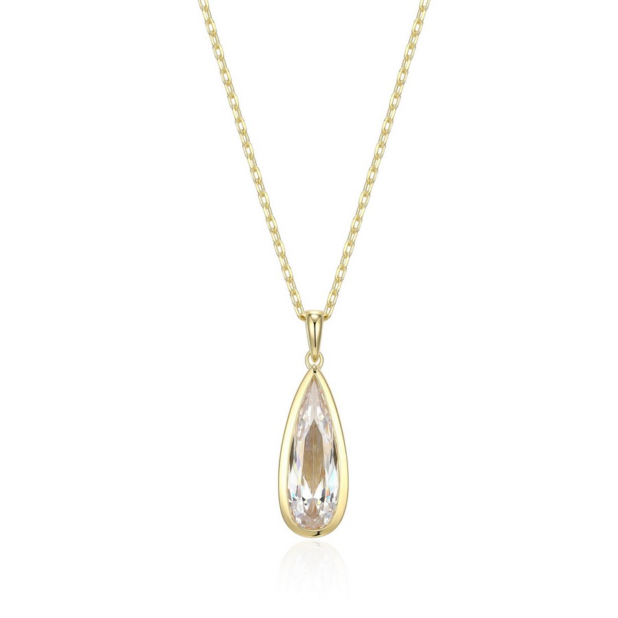 Pendentif pour femme en argent 925, cubic zirconium - 30LC0X0046 - ELLE
