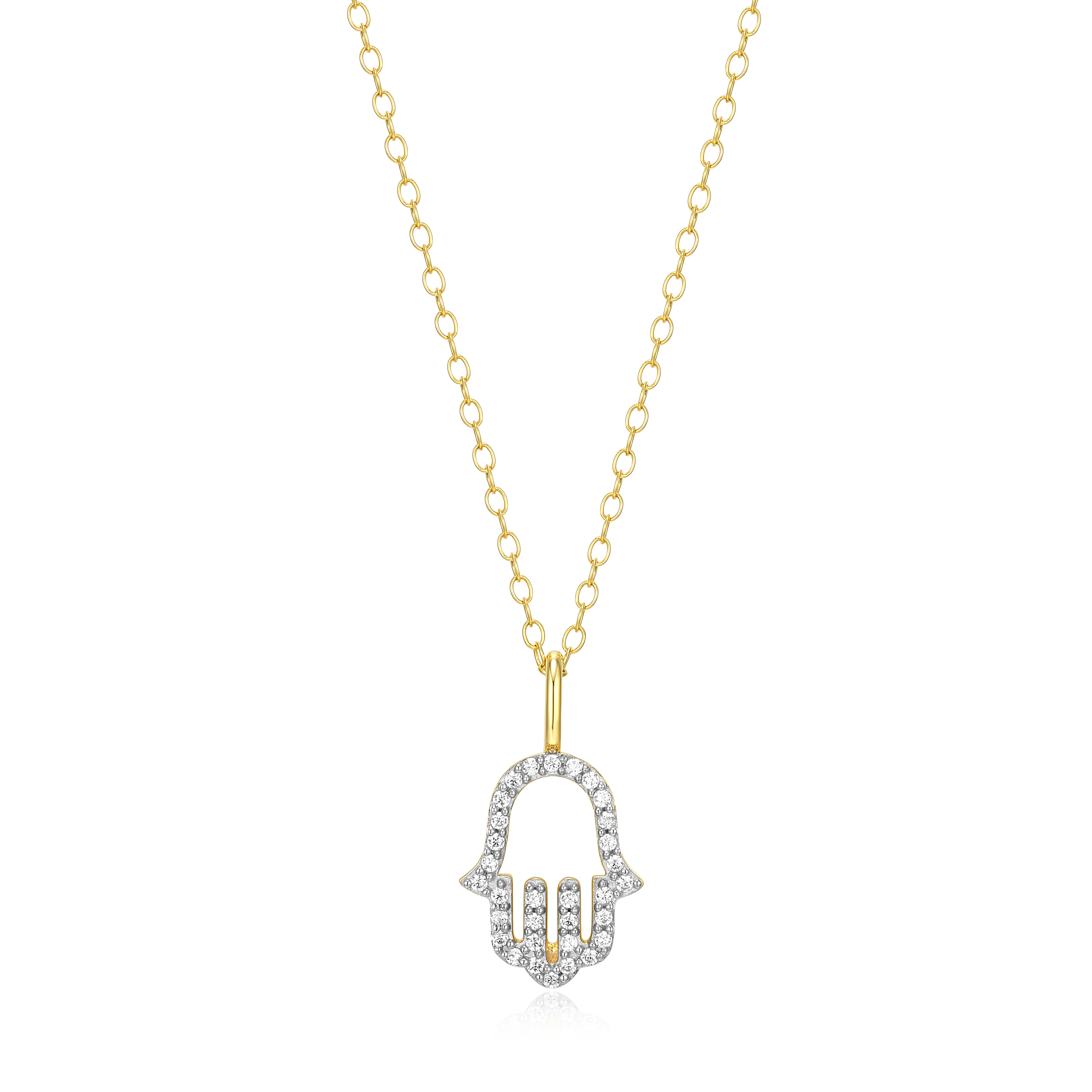 Pendentif pour femme en argent 925, 0.096 carat de diamants laboratoires - S3AWPJKHZZ - M by Monte Luna
