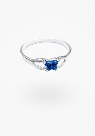 Bague pour enfant en argent 925, papillon