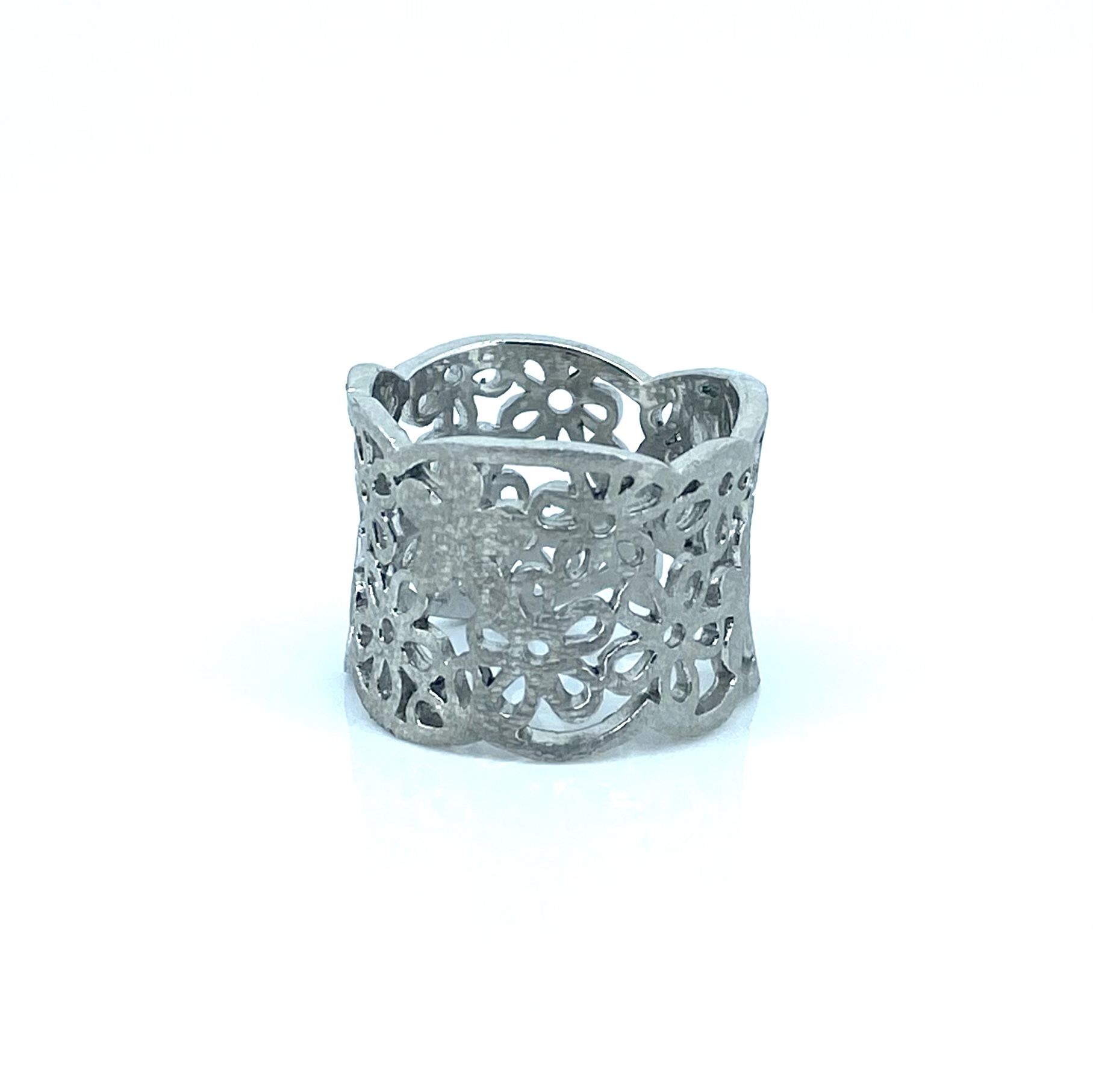 Bague pour femme en argent 925, fleurs