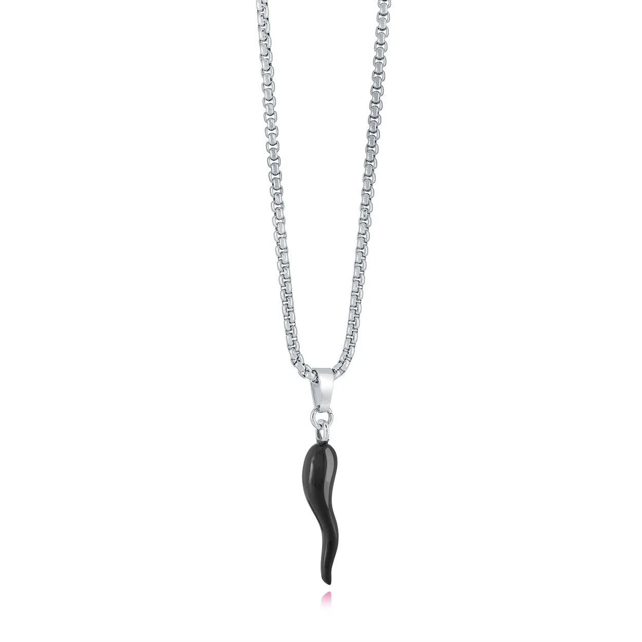 Pendentif pour homme en stainless, corne d'abondance - SP446 - Italgem