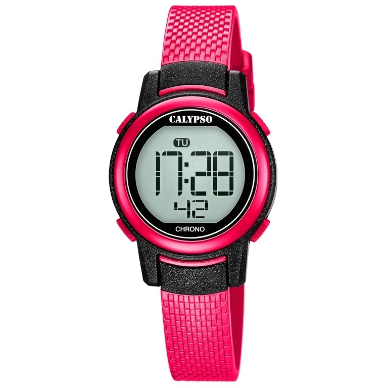 Montre silicone, numérique