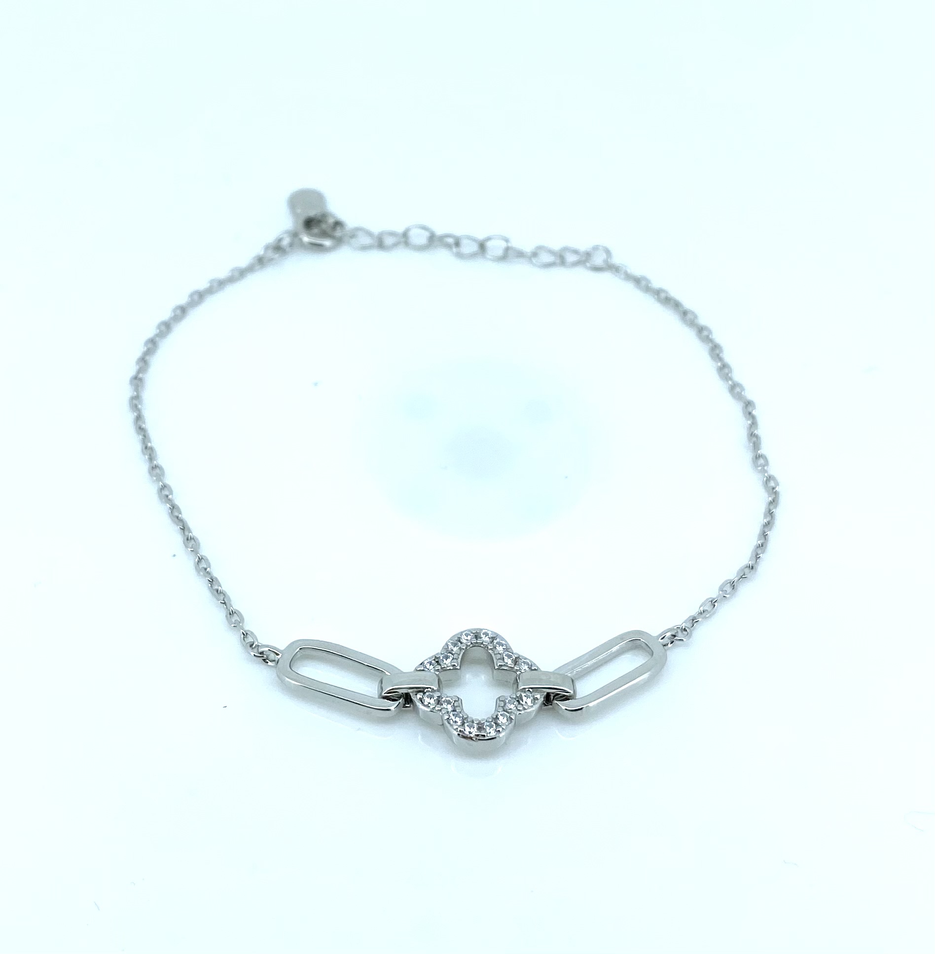Bracelet pour femme en argent 925, cubic zirconium