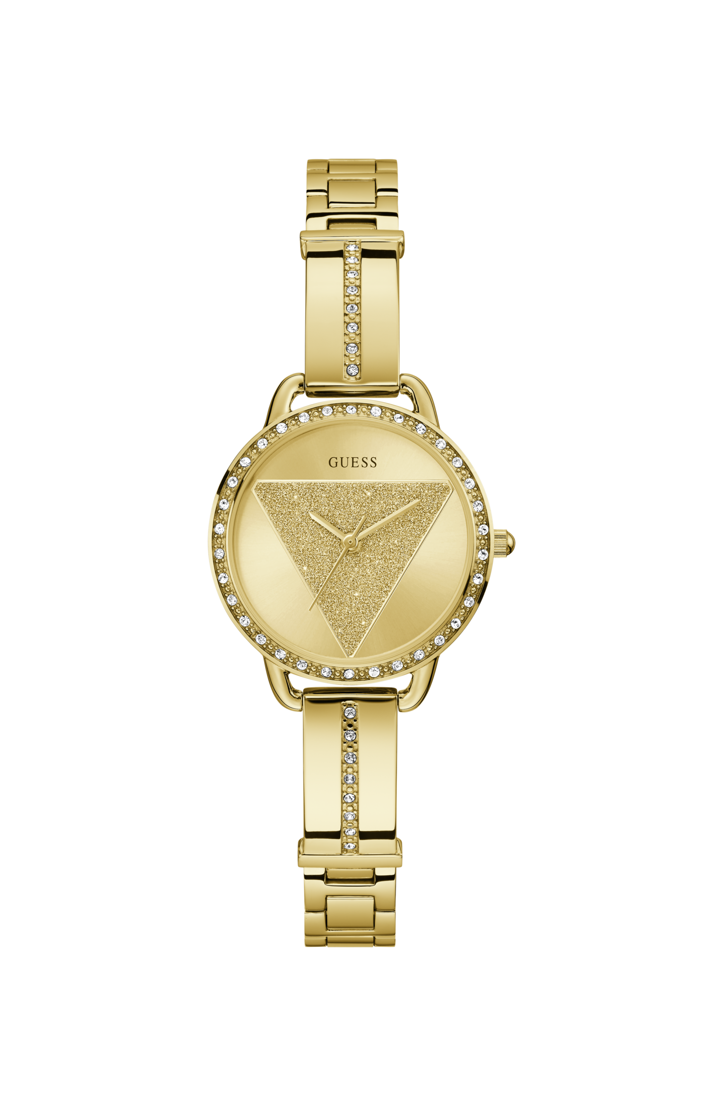Motnre pour femme en stainless, cubic zirconium - GW0914L2 - Guess