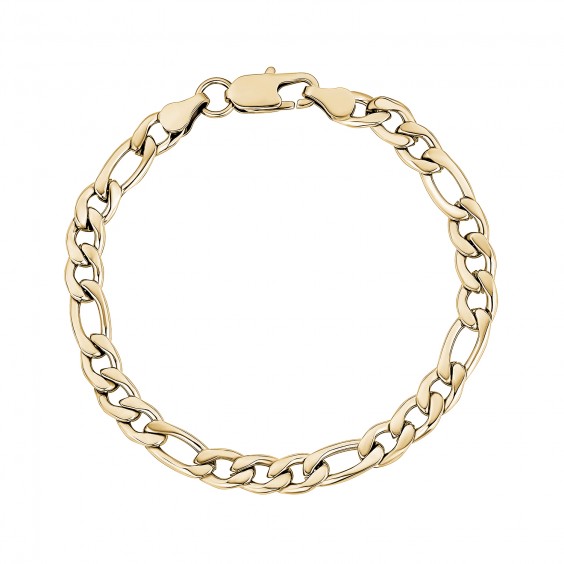 Bracelet pour homme en stainless, figaro