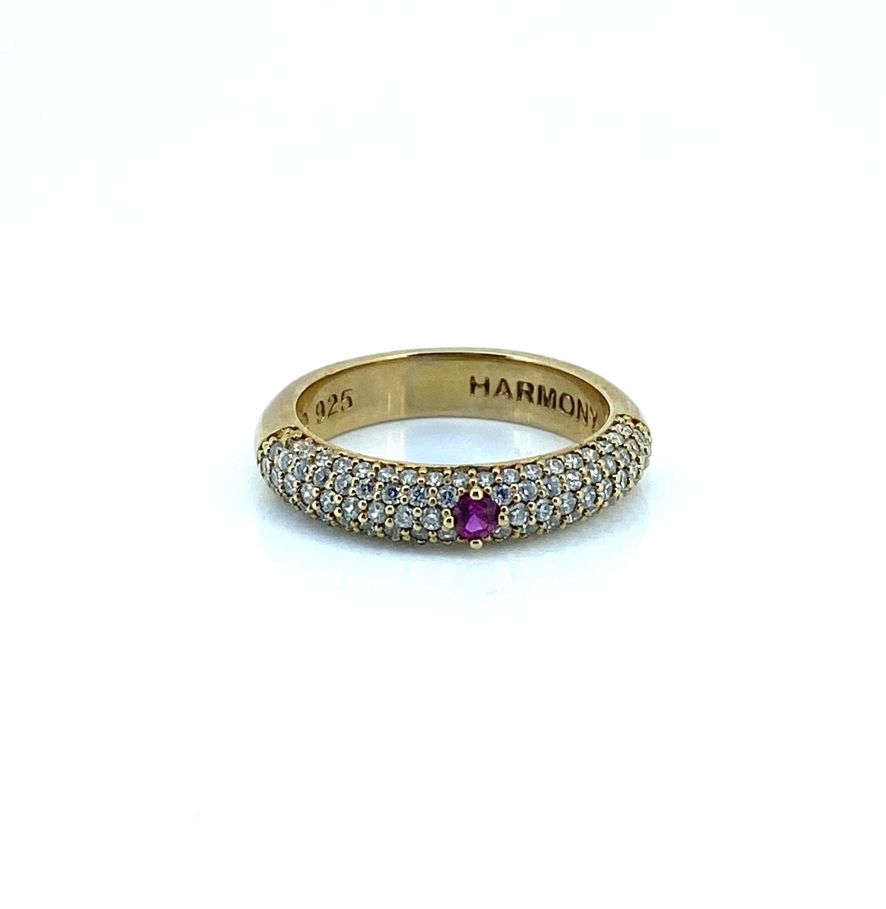 Bague pour femme en argent 925, zircons