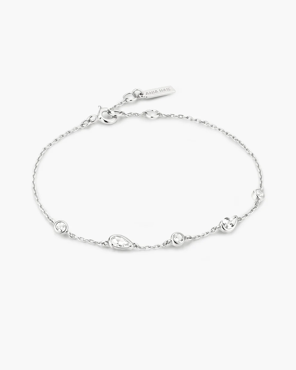 Bracelet pour femme en argent 925, cubic zirconium - B076-03H - Ania Haie