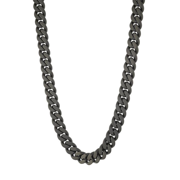 Chaine pour homme en stainless, gourmette, 10mm