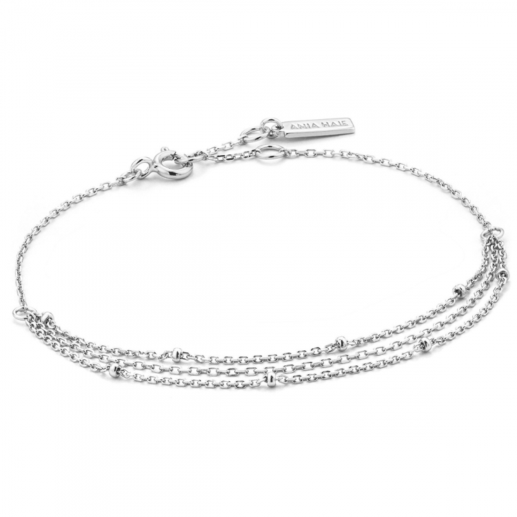 Bracelet argent 925 triple, boules