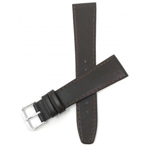 Bracelet de montre en cuir et stainless