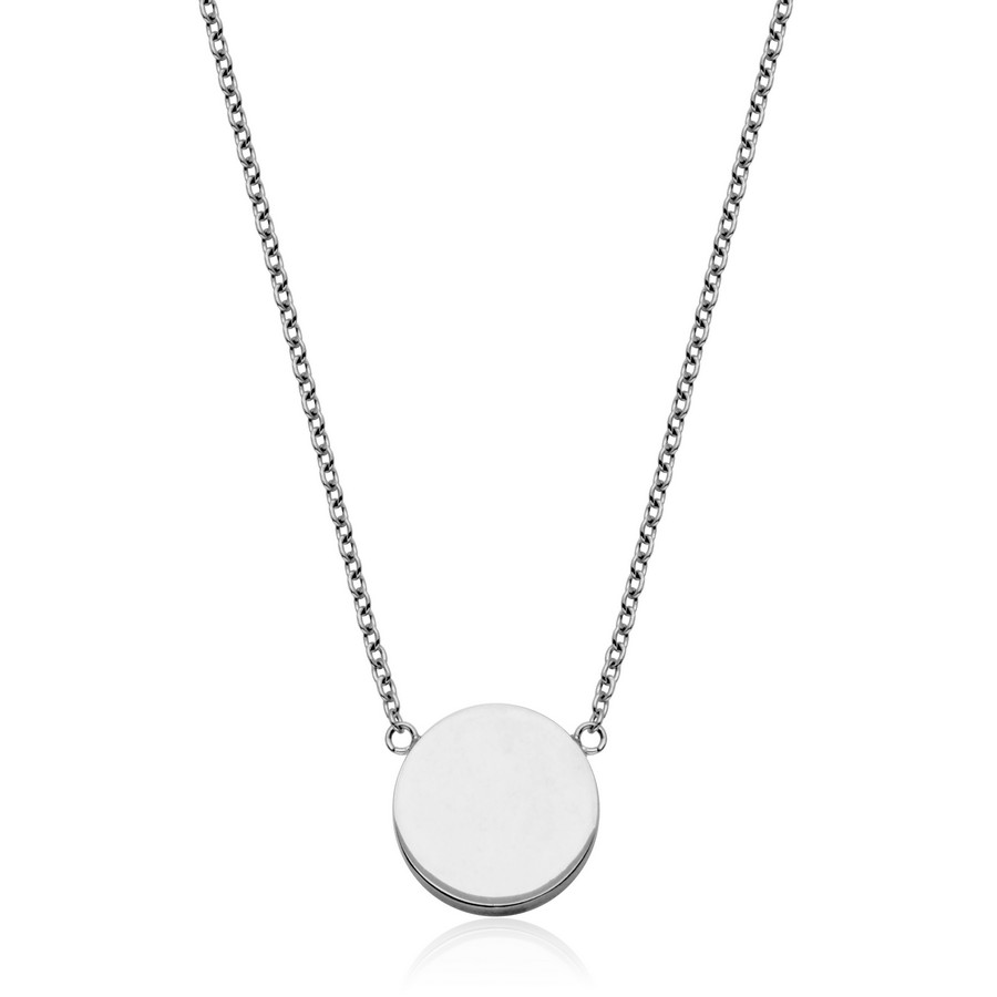 Pendentif pour femme en stainless, médaillon - T0XG580117 - Steelx