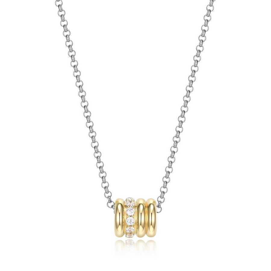 Pendentif pour femme en argent 925, cubic zirconium - R0LBYX9646 - ELLE