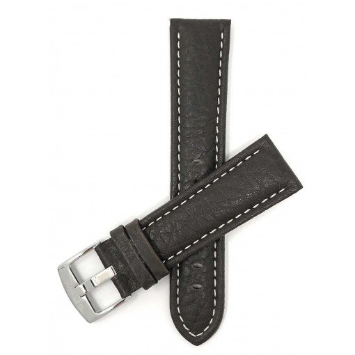 Bracelet de montre en cuir et stainless - XL.502.20.NR - Banda Swiss