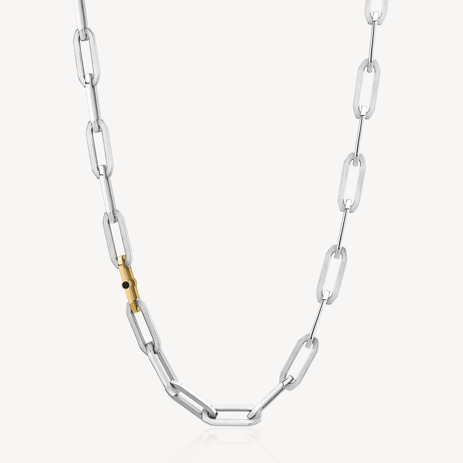 Collier pour homme en stainless, cubic zirconium - BBU01 - Brosway