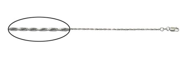 Chevillère pour femme en or 10K, torsade