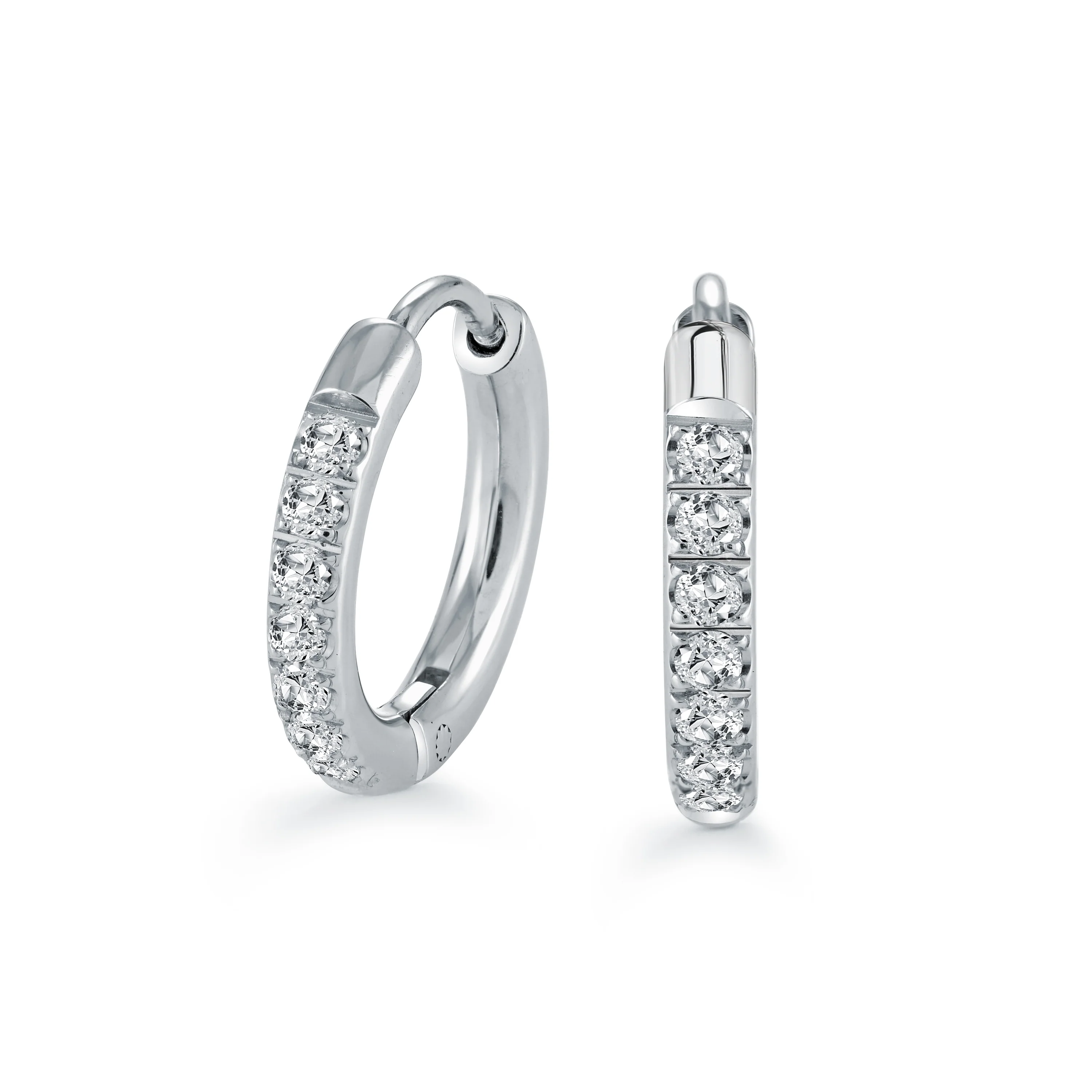 Boucles d'oreilles en stainless, cubic zirconium - SEA417 - Italgem