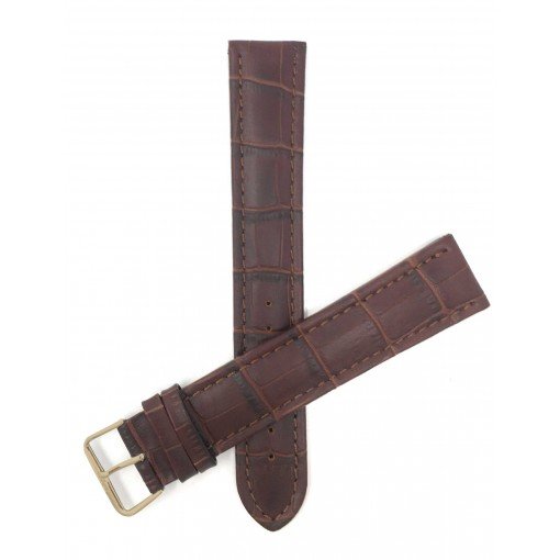 Bracelet de montre en cuir et stainless - 412.16.BR - Banda Swiss