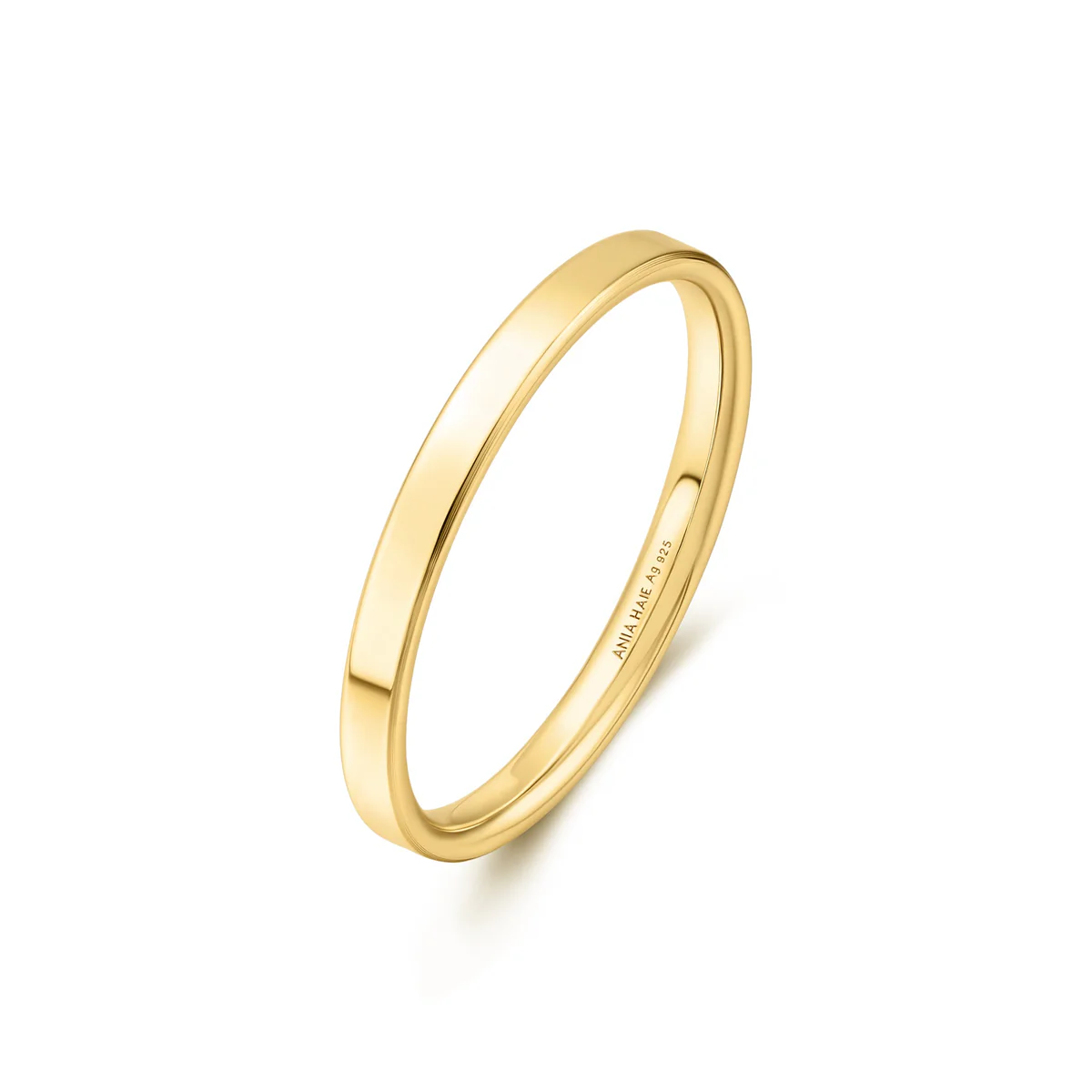 Jonc uni pour femme en argent 925 - R064-02G-54 - Ania Haie