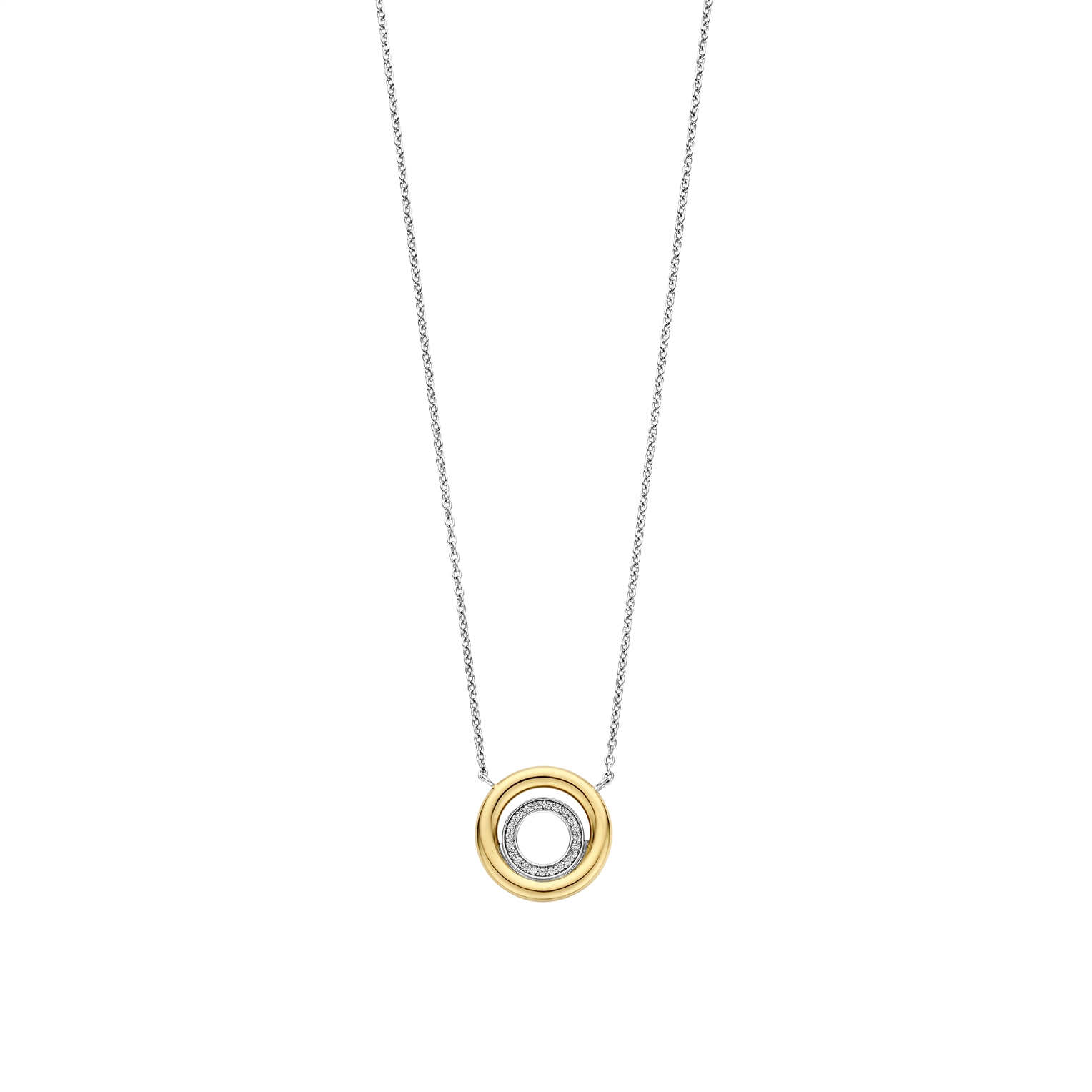 Pendentif pour femme en argent 925, cubic zirconium - 34105ZY/42 - Ti Sento Milano