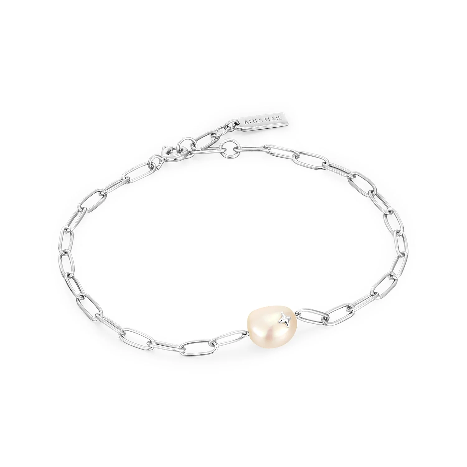 Bracelet pour femme en argent 925, perle - B043-03H - Ania Haie