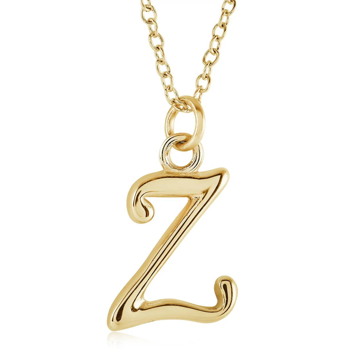 Pendentif pour femme en stainless, initiale - INITIAL1-Z-GO - Italgem