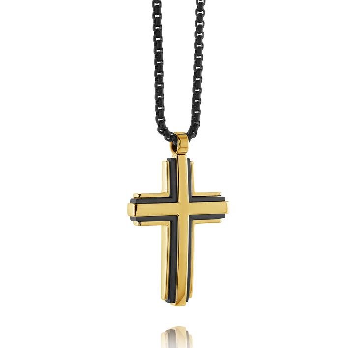 Pendentif pour homme en stainless, croix