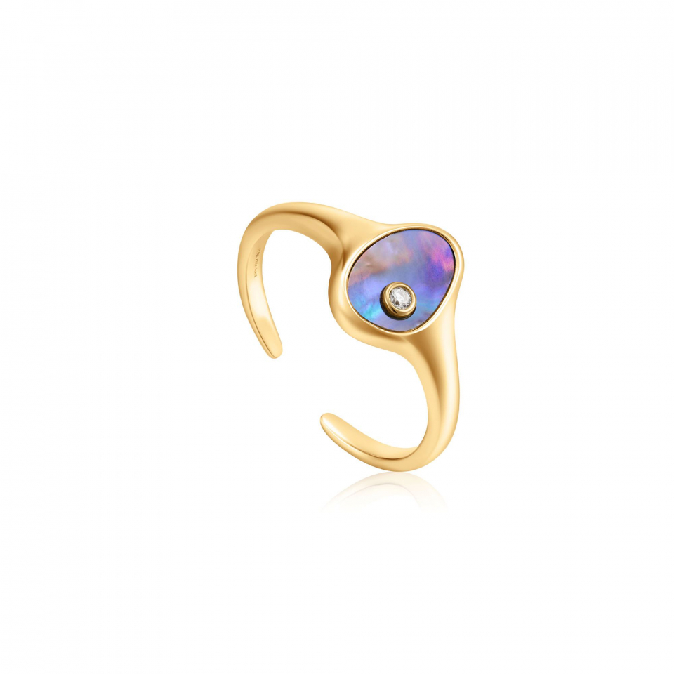 Bague pour femme en argent 925, ouverte