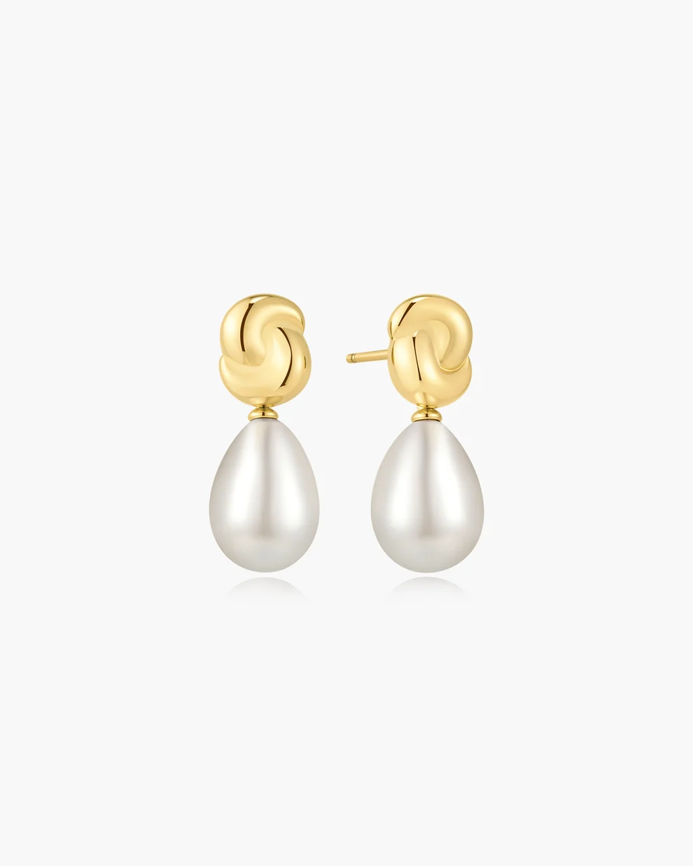 Boucles d'oreilles pour femme en argent 925, perles - E077-02G - Ania Haie