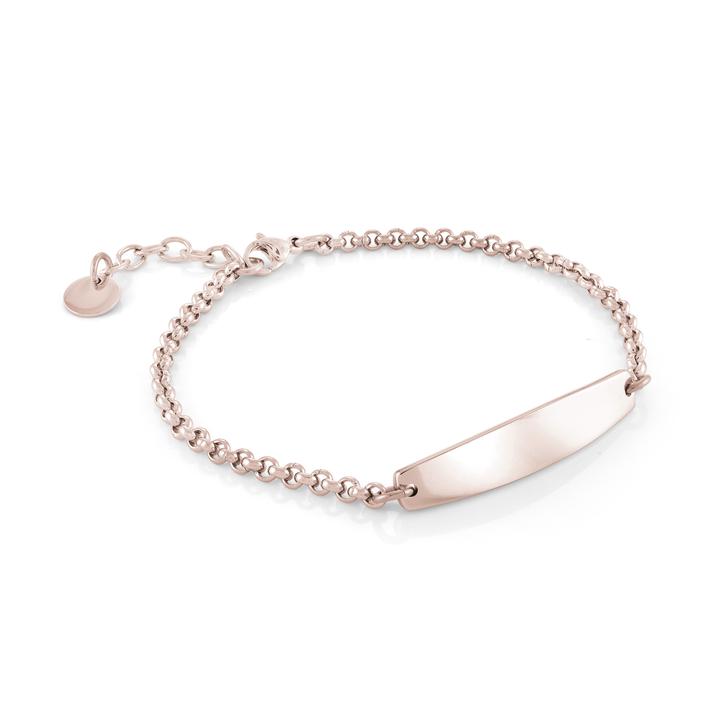 Bracelet pour femme en stainless, plaque