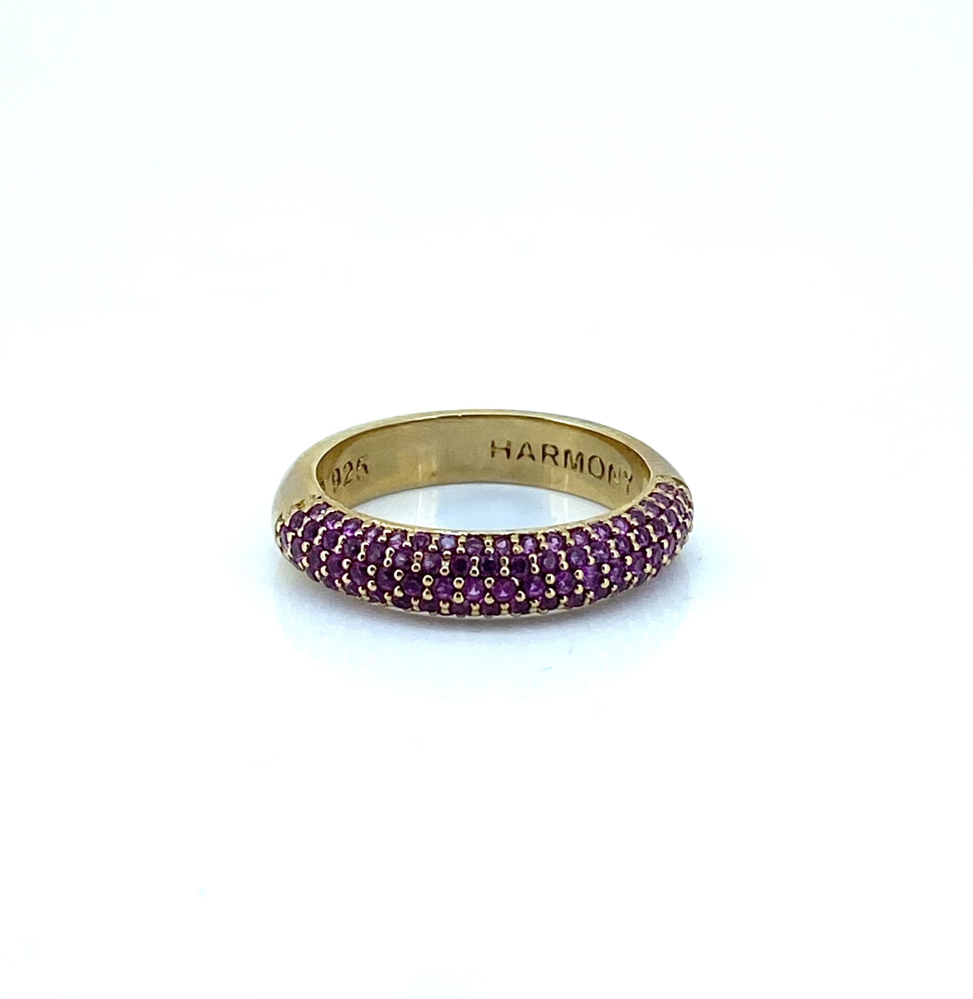 Bague pour femme en argent 925, zircons