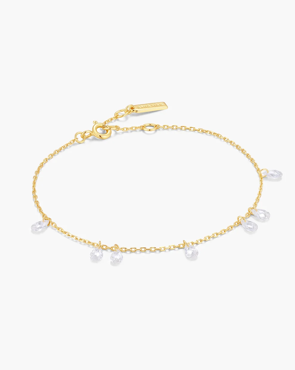 Bracelet pour femme en argent 925, cubic zirconium - B078-01G - Ania Haie