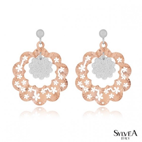 Boucles d'oreilles pour femme en argent 925