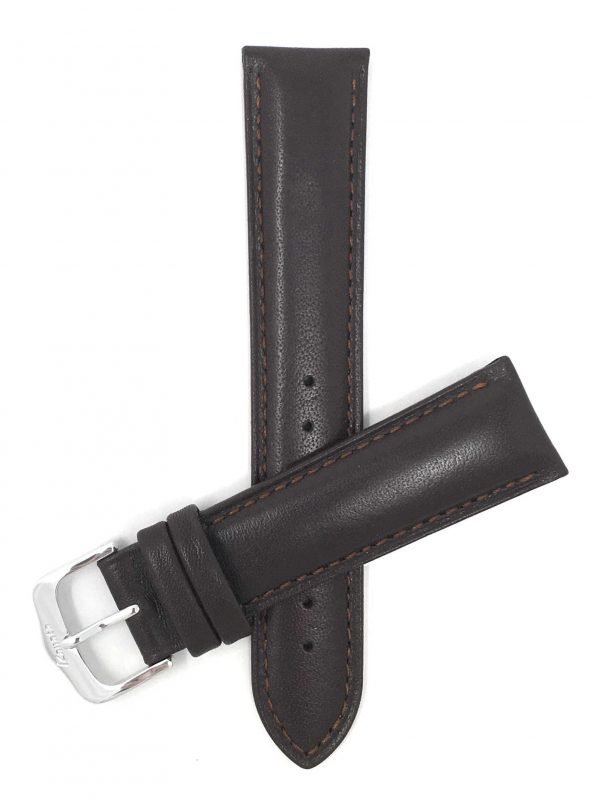 Bracelet de montre en cuir et stainless - 453.12.BR - Banda Swiss