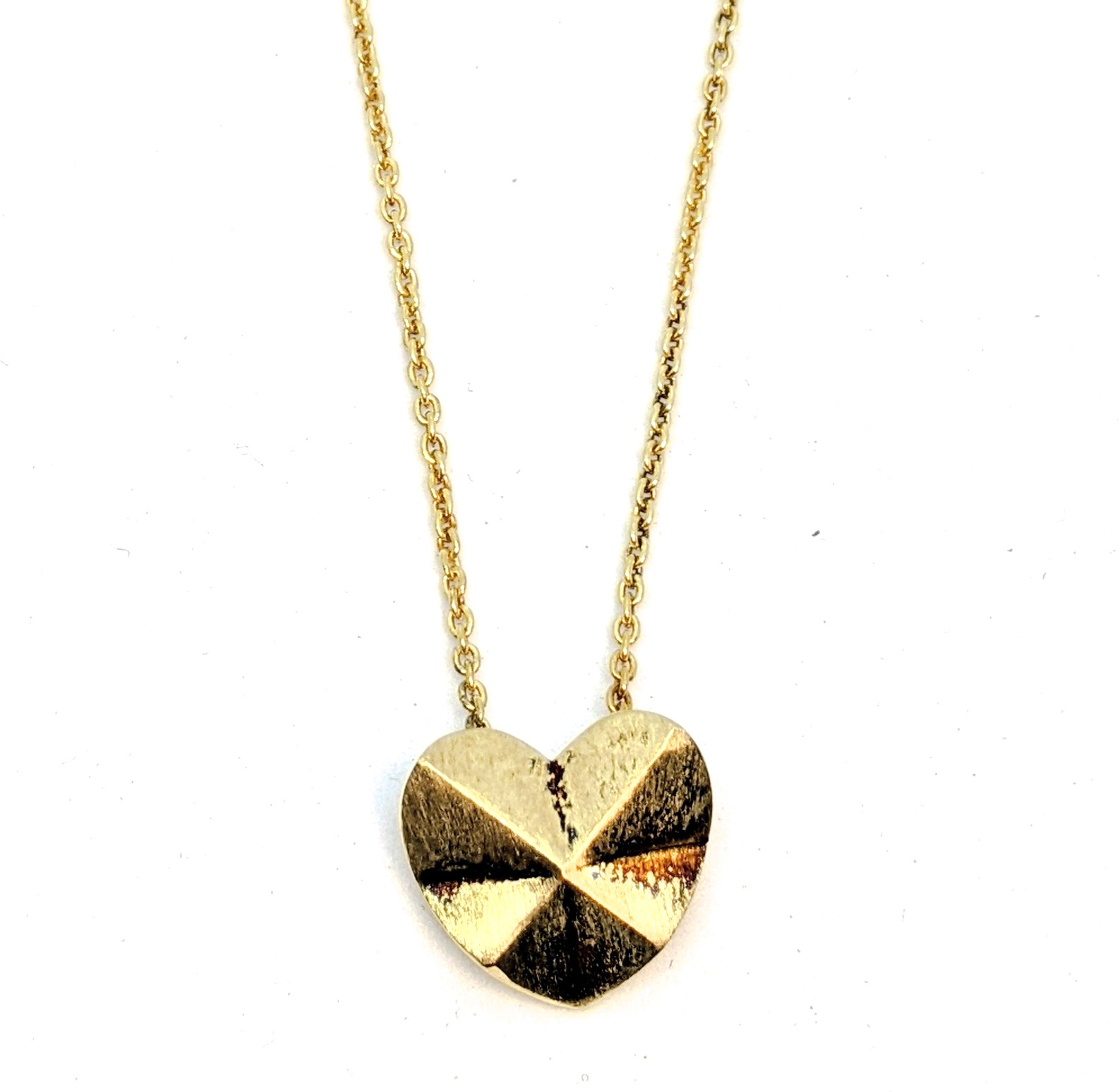 Pendentif pour femme en argent 925, coeur