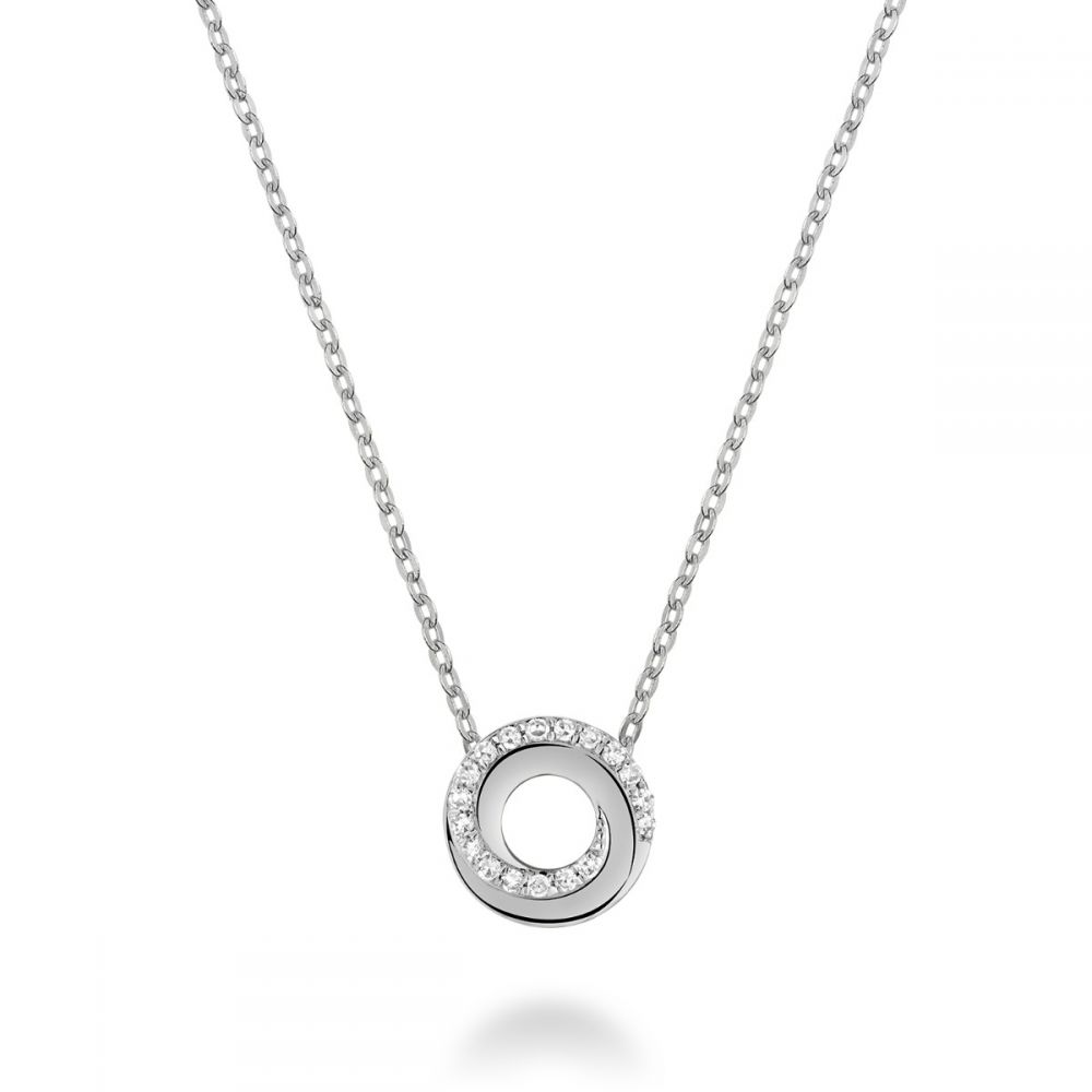 Pendentif or 10K, 18 diamants pour 5 points total