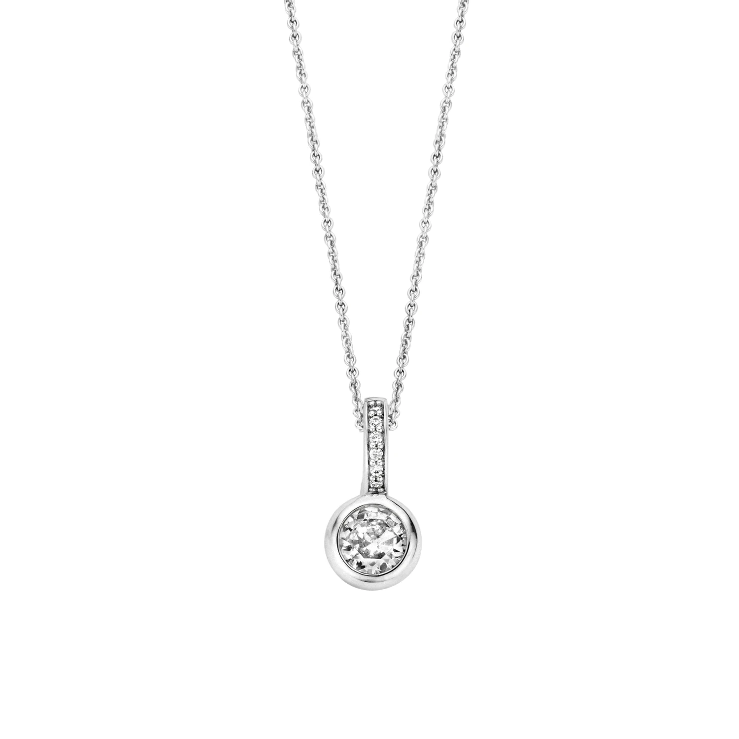 Pendentif pour femme en argent 925, cubic zirconium - 6739ZI - Ti Sento Milano