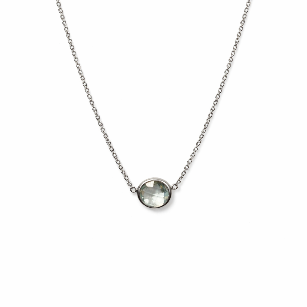 Pendentif pour femme en or 14k, améthyste - 770W4E - BCouture