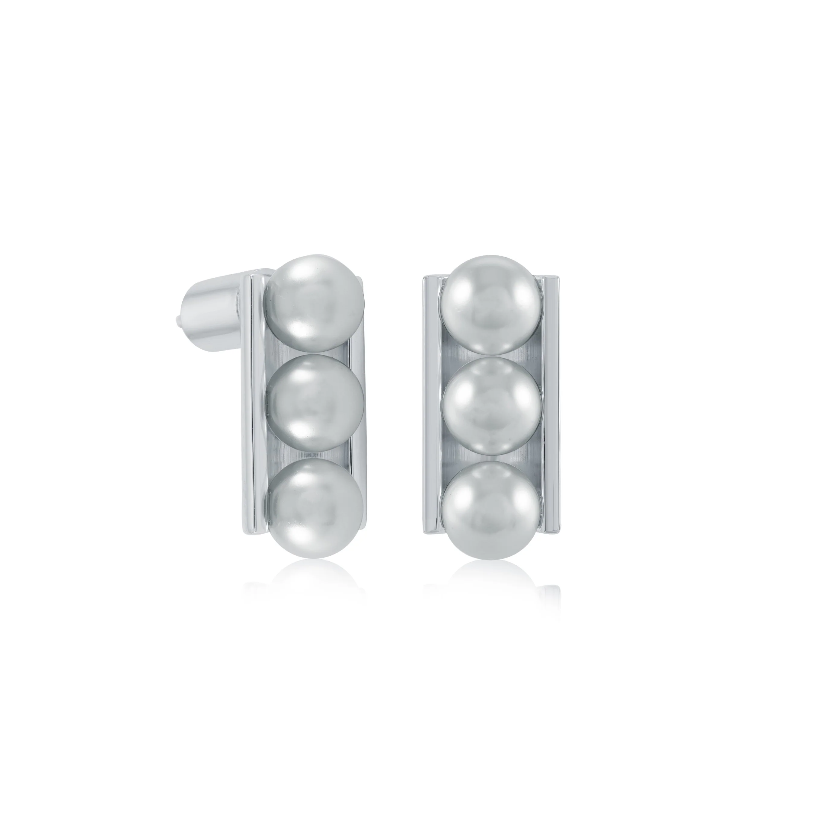 Boucles d'oreilles pour femme en stainless, perles - SEA360 - Italgem