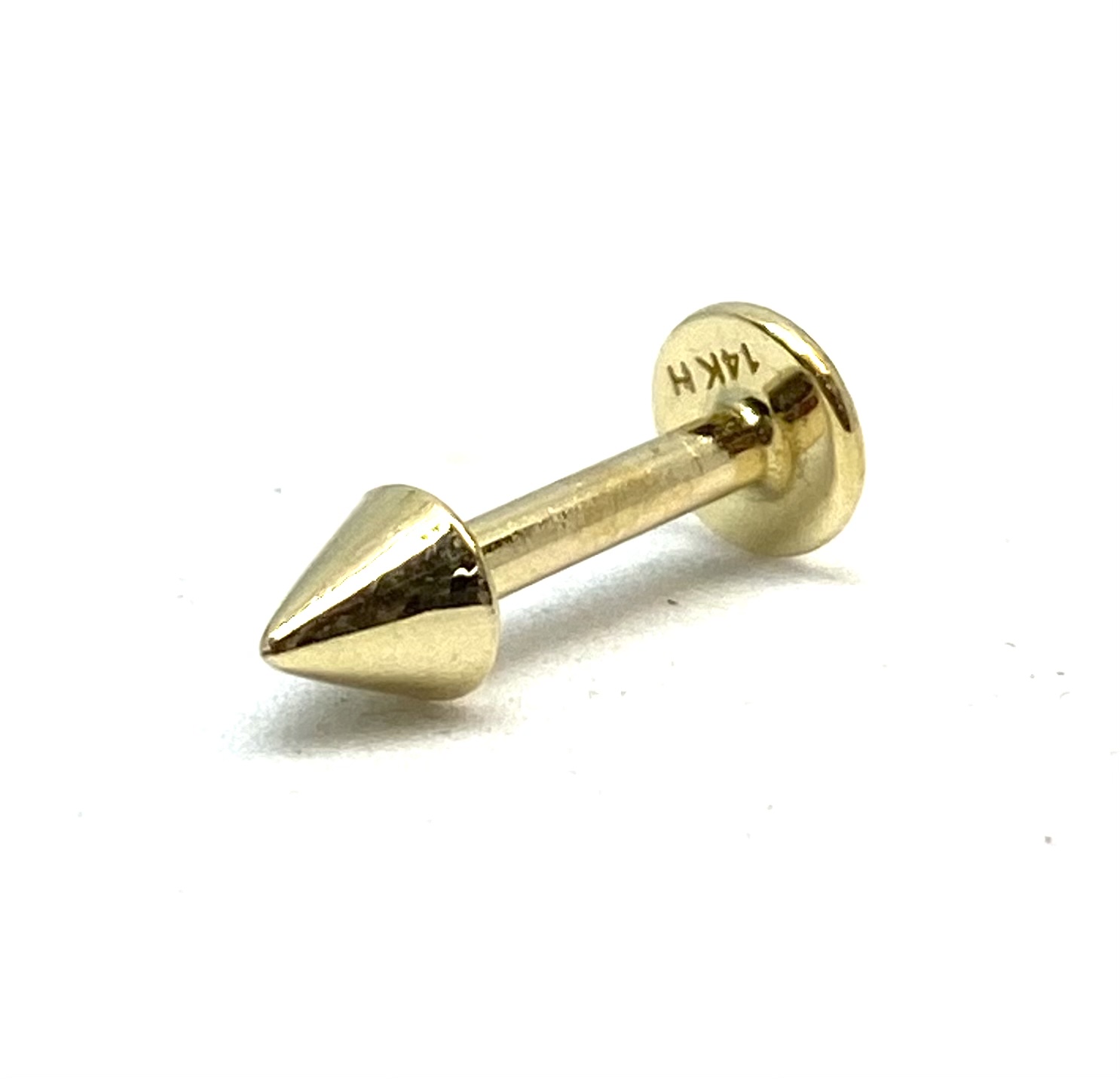 Percing de menton en or 14K