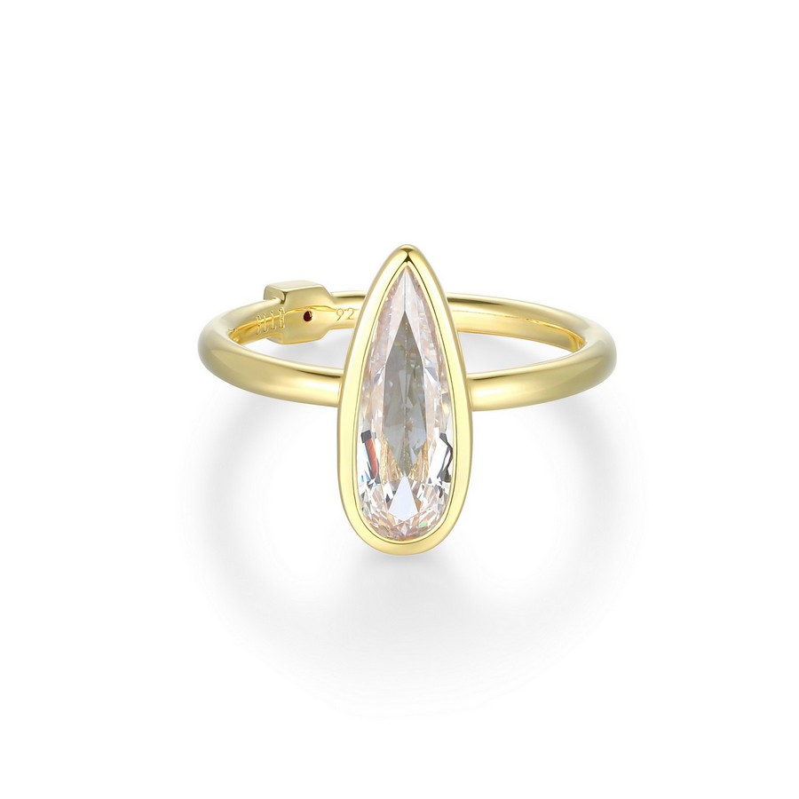 Bague pour femme en argent 925, cubic zirconium - 34LAKL00AC - ELLE