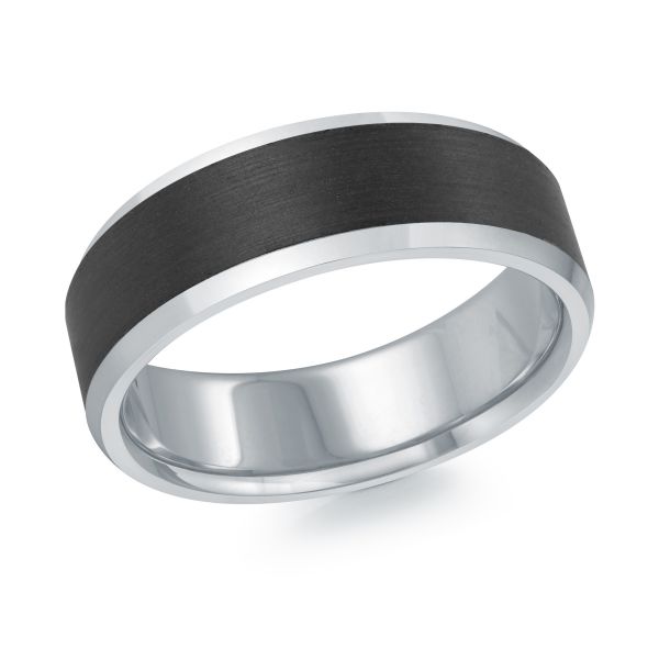 Jonc pour homme en or 10k - MRDA-145-7W - MALO