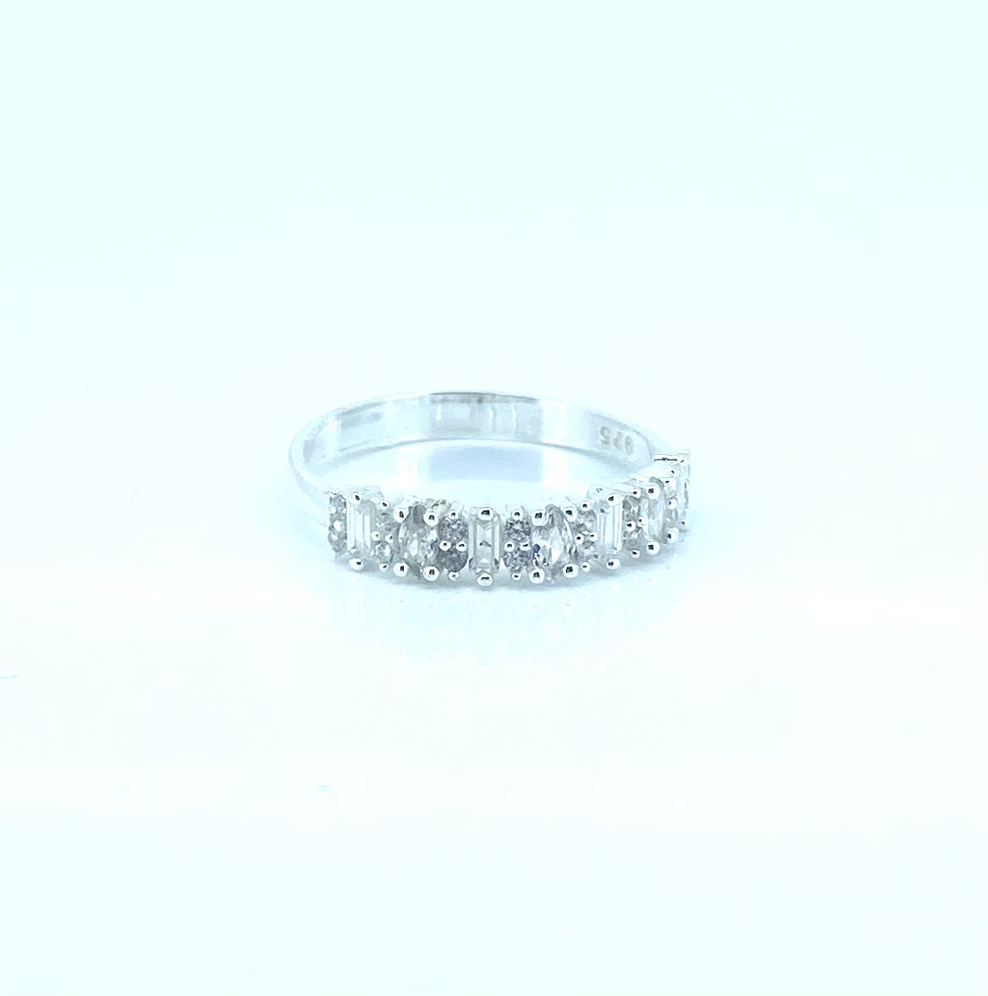 Bague pour femme en argent 925, cubic zirconium