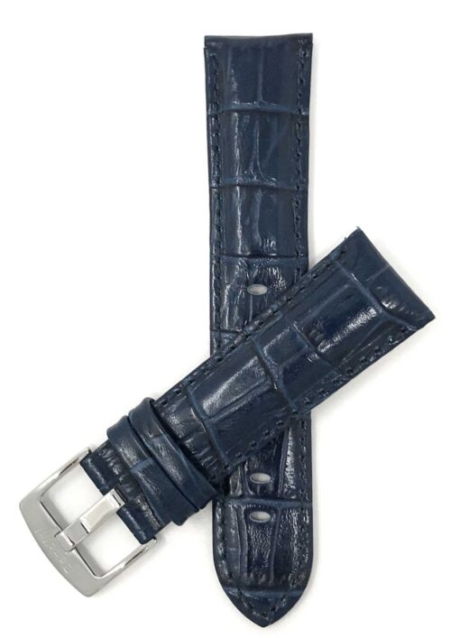 Bracelet de montre en cuir et stainless - 508.18.BL - Banda Swiss