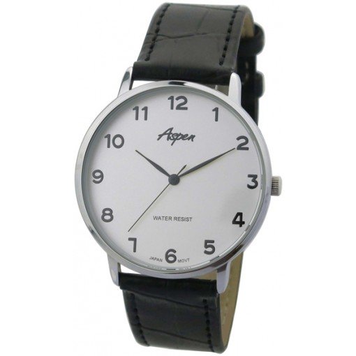 Montre homme, bracelet cuir
