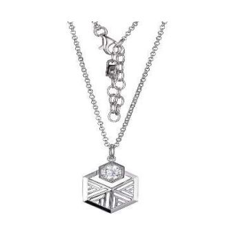 Pendantif argent 925, 1 pierre