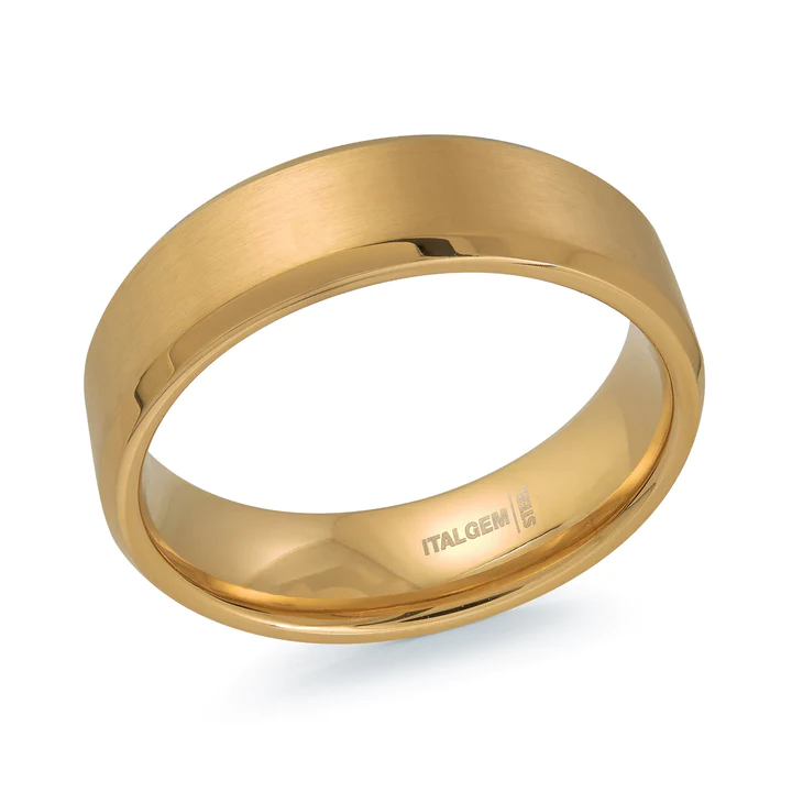 Bague pour homme en stainless - SMR55-10 - Italgem