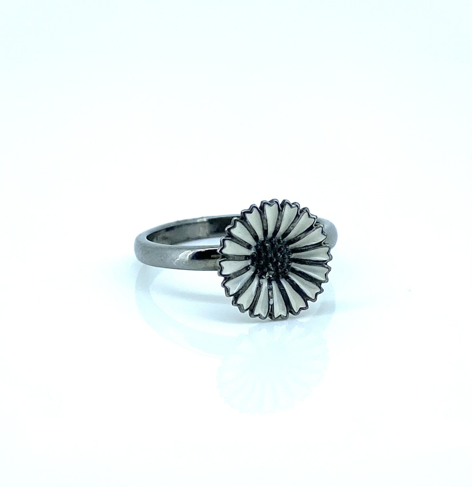 Bague pour femme en argent 925, fleur - 6905867-52 - Story